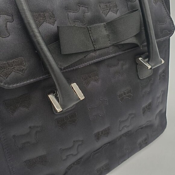 MY Flat in London Brighton Pink Scottie Dog Bow Hand Bag Purse Pocketbook Medium - Picture 2 of 7